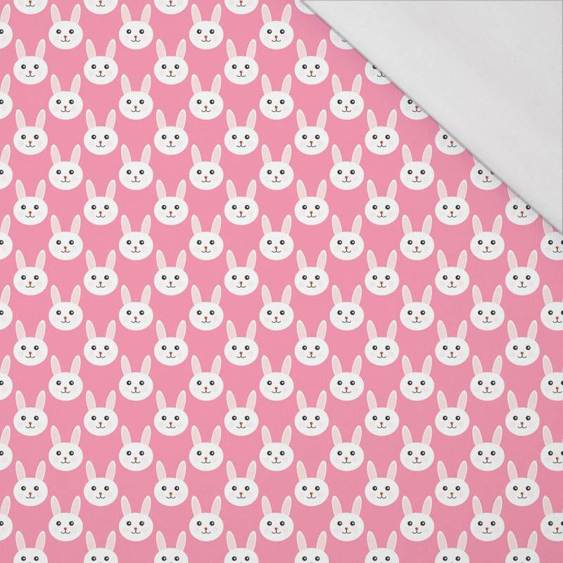 BUNNIES / pink - single jersey with elastane 