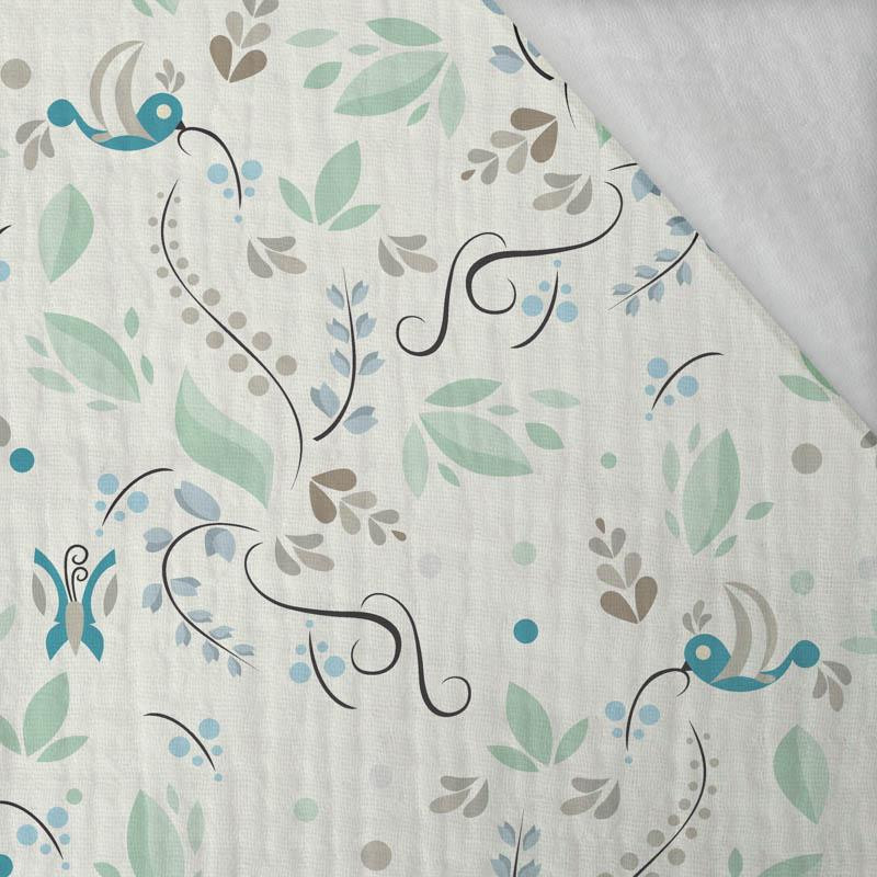 HUMMINGBIRDS  - Cotton muslin