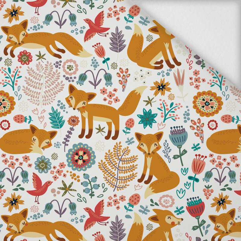 FOXES IN THE FORREST / white - softshell