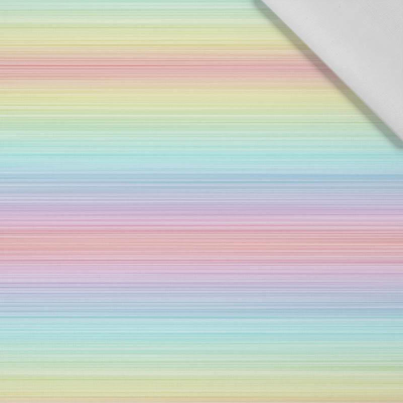 RAINBOW STRIPES pat. 2 - Cotton woven fabric