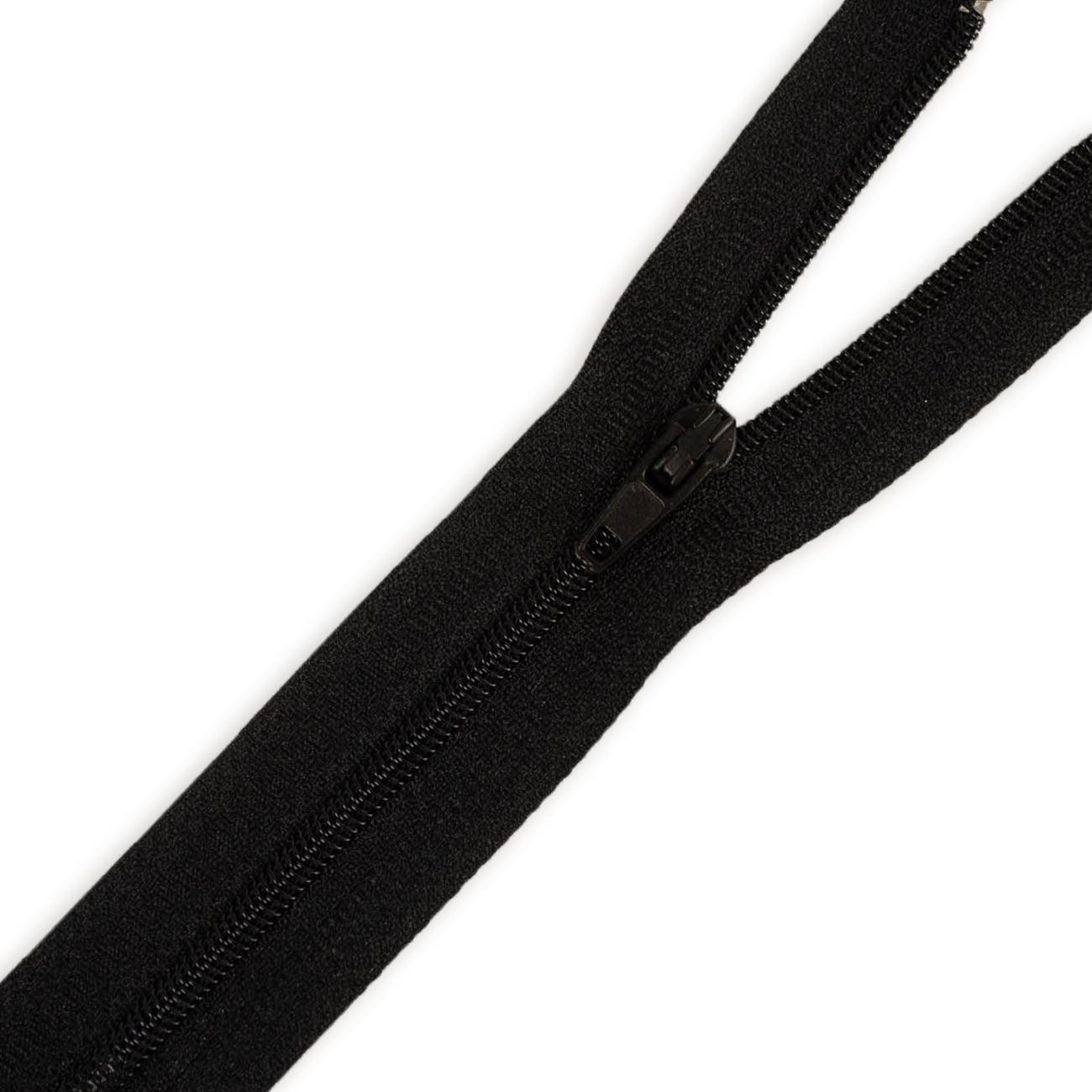 Coil zipper 16cm Closed-end - black (BP)