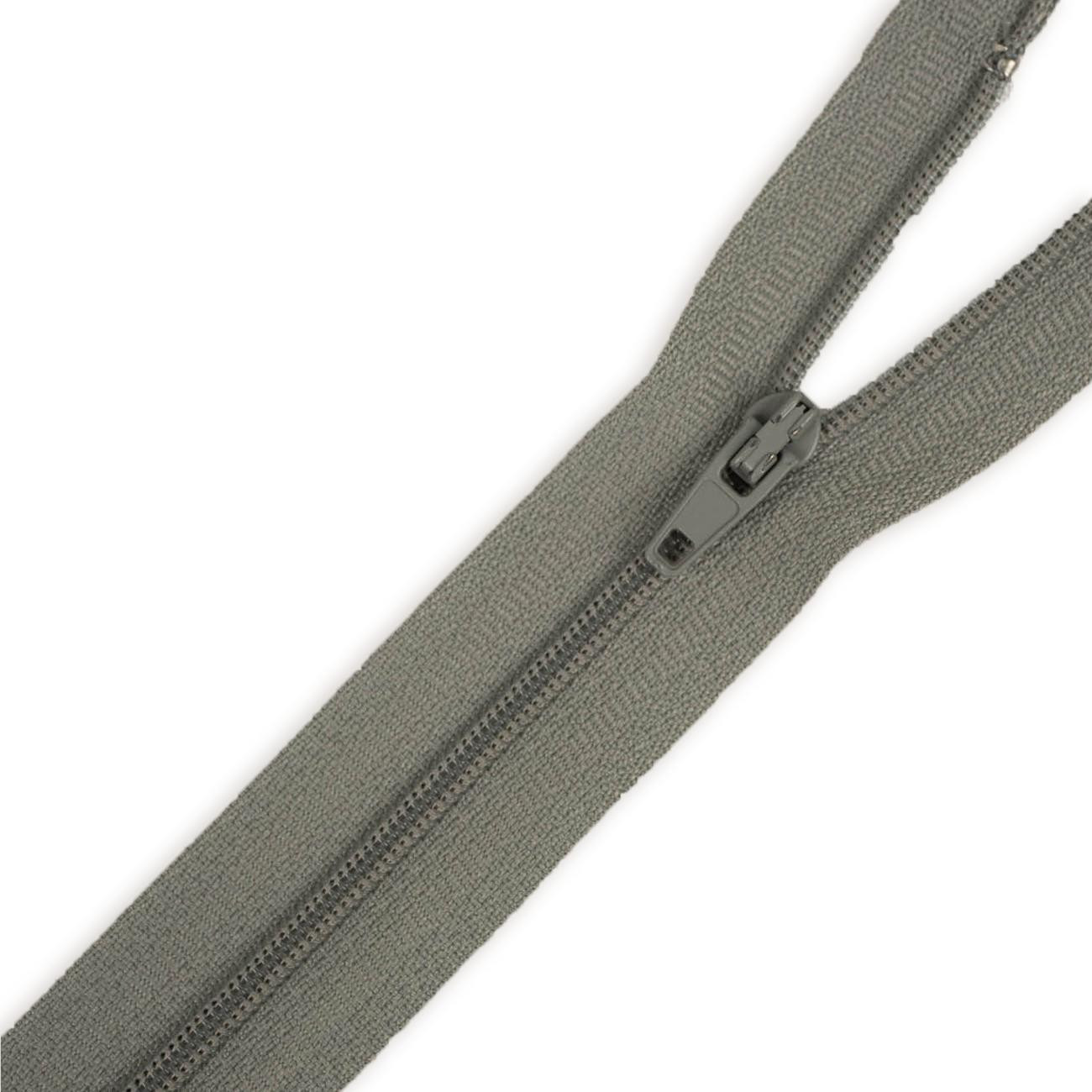 Coil zipper 60cm Open-end - light grey (BP)
