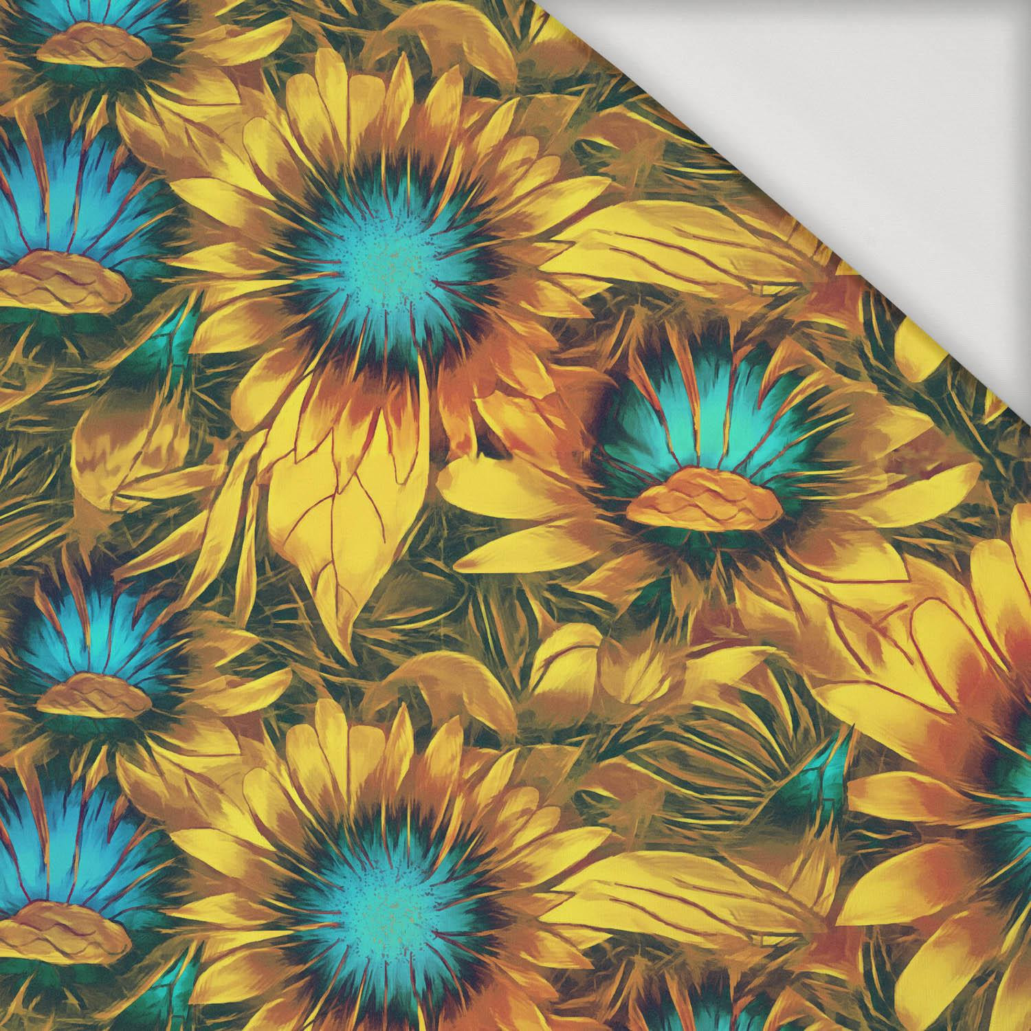 SUNFLOWERS pat. 1 - Viscose jersey