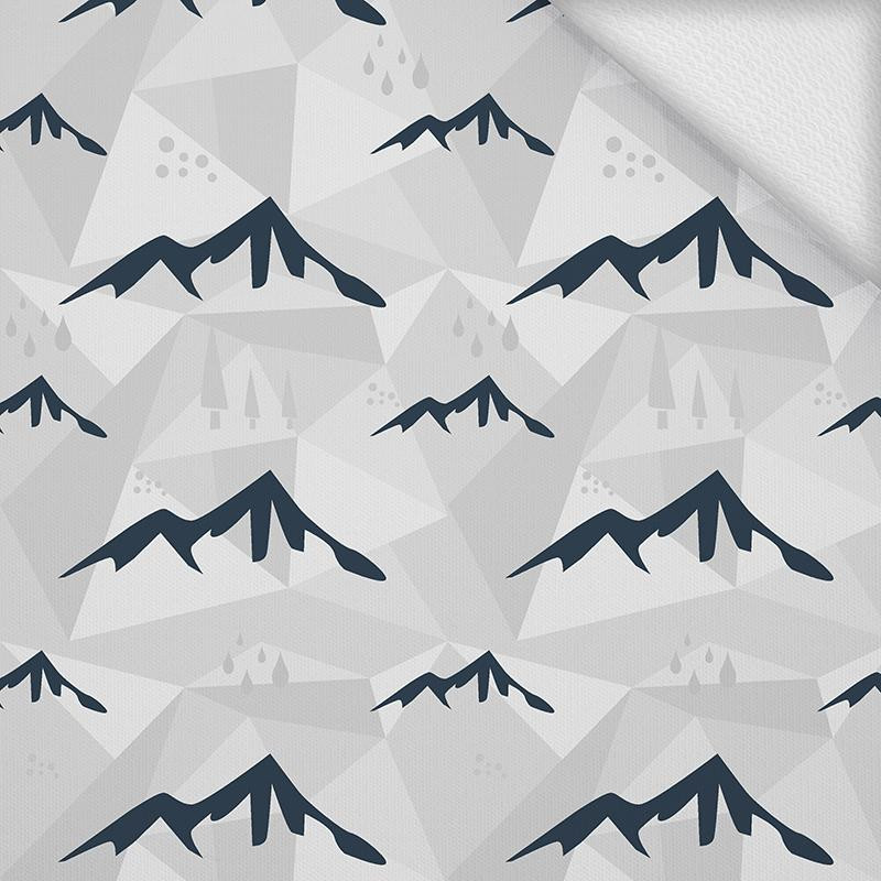 MOUNTAINS (adventure) / grey - looped knit 