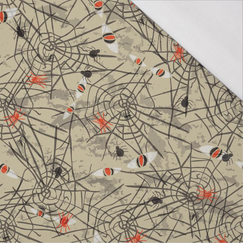 HALLOWEEN WEB EYES - single jersey with elastane TE210