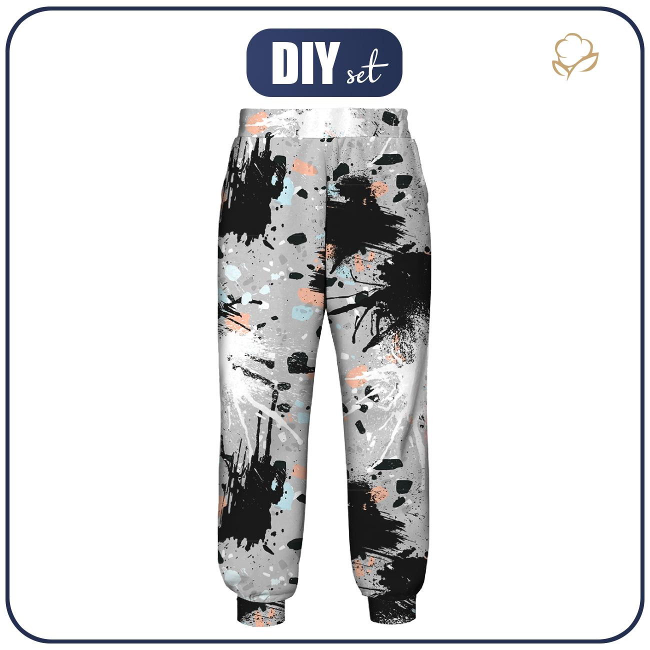 WOMEN'S JOGGERS (NOEMI) - SPLASH PAT. 4 - sewing set