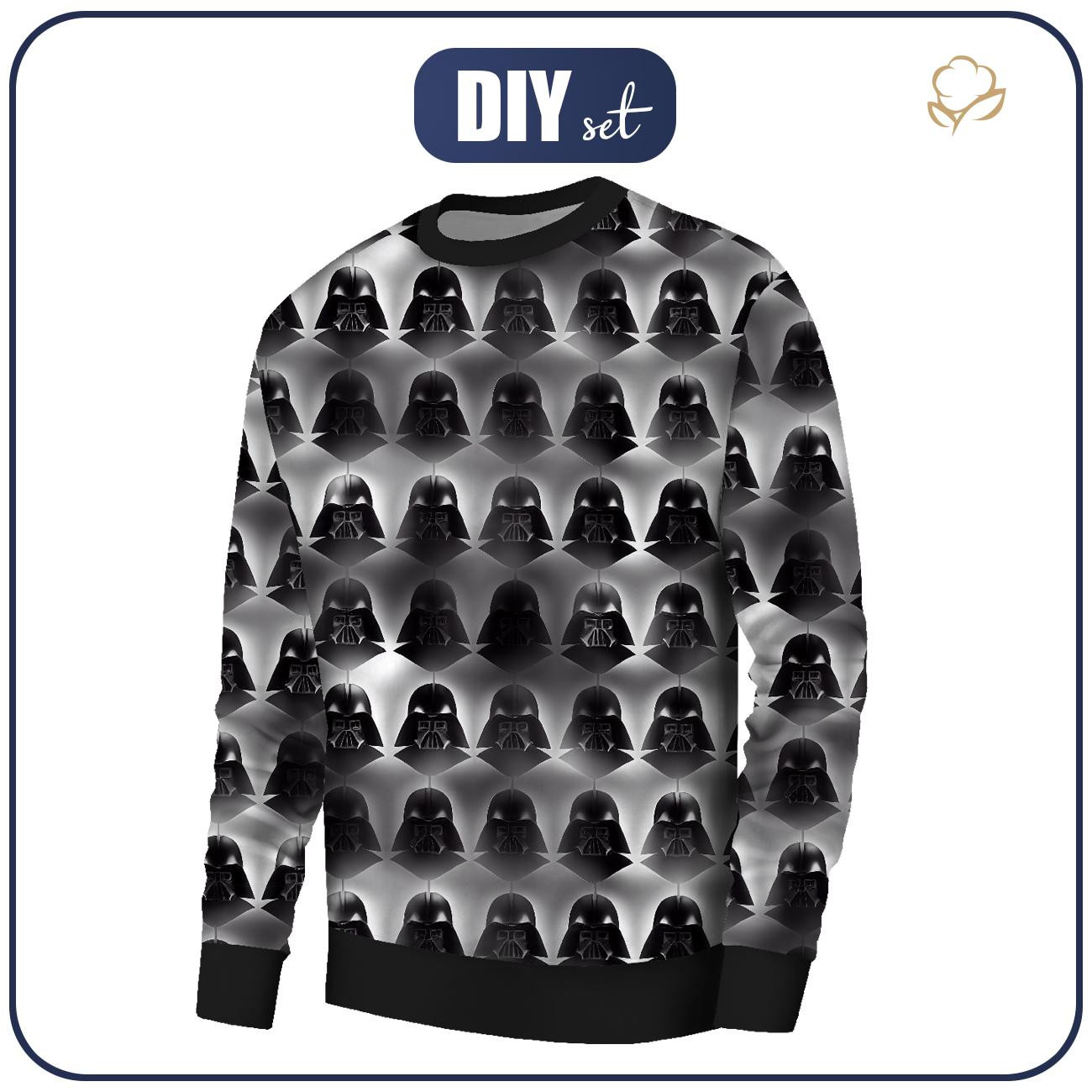 MEN’S SWEATSHIRT (OREGON) BASIC - VADER - sewing set