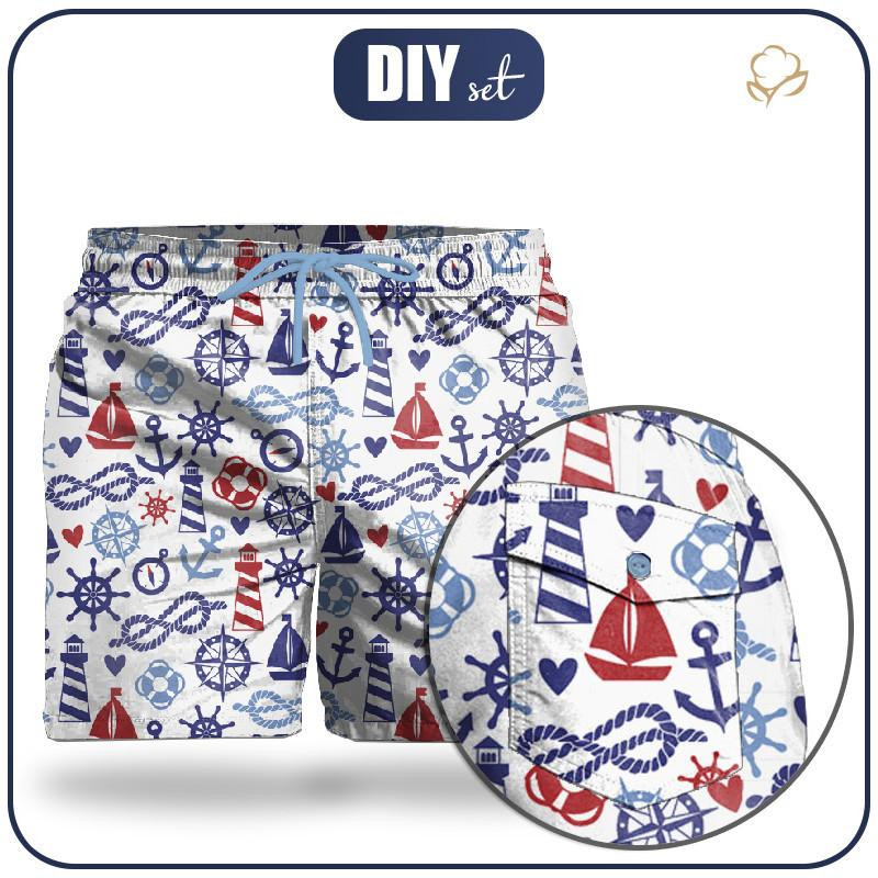Men's swim trunks - HARBOR MIX - sewing set