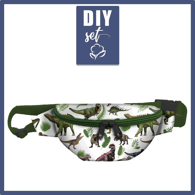 HIP BAG - DINO PLANTS / Choice of sizes