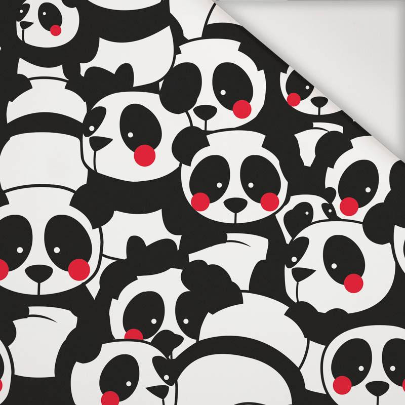 PANDAS / red - Nylon fabric PUMI