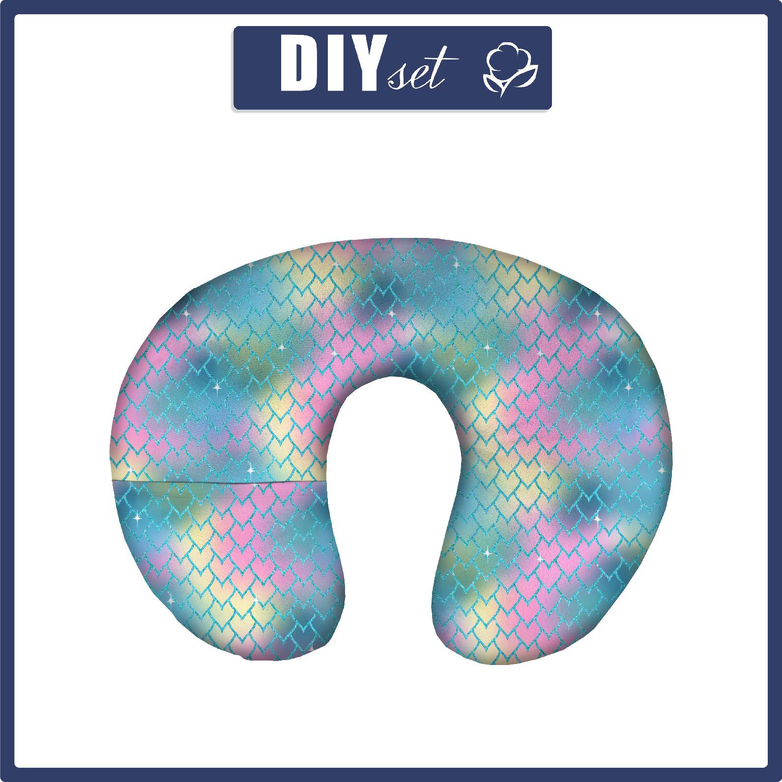 NECK PILLOW - RAINBOW OCEAN pat. 4 - sewing set