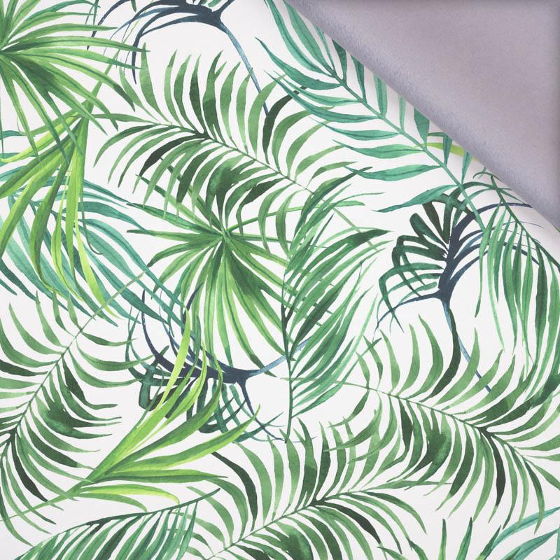 PALM LEAVES pat. 4 / white - softshell