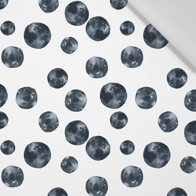 MINI PLANETS (GALACTIC ANIMALS) - Cotton woven fabric