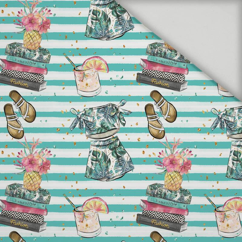 SUMMER FASHION / STRIPES - quick-drying woven fabric