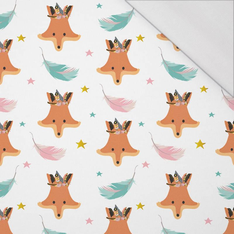 FOXES AND FEATHERS (WILD & FREE) - single jersey with elastane 