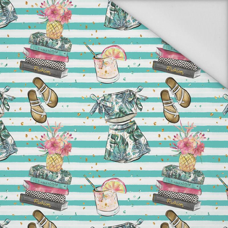 SUMMER FASHION / STRIPES - Waterproof woven fabric