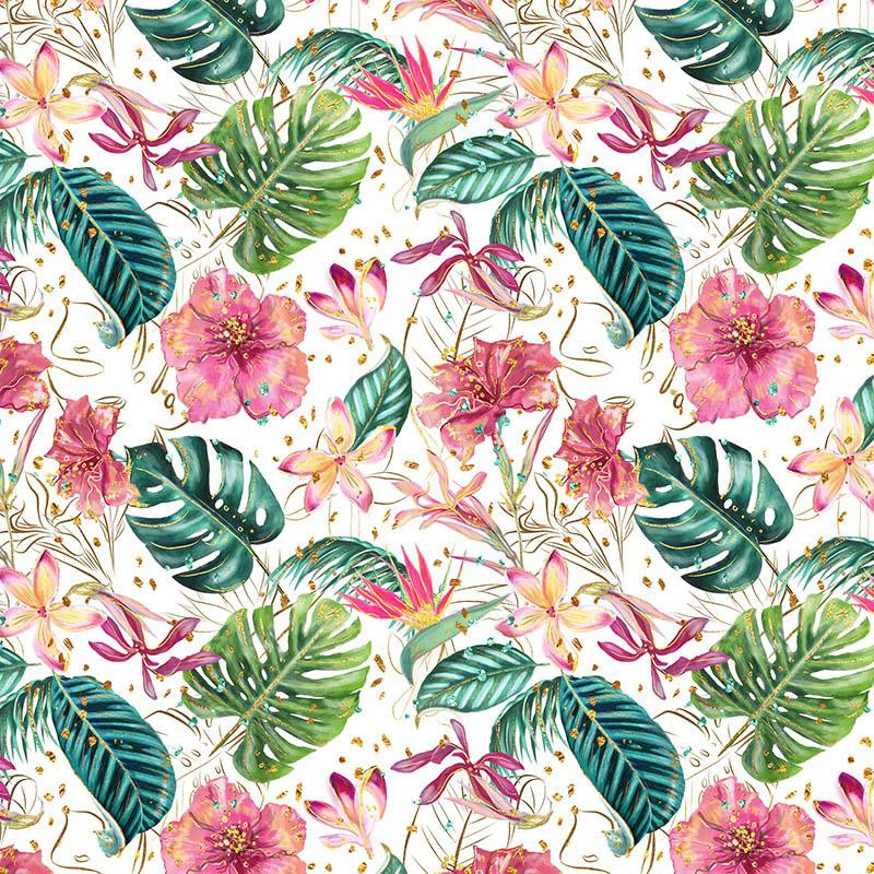 TROPICAL JUNGLE / white