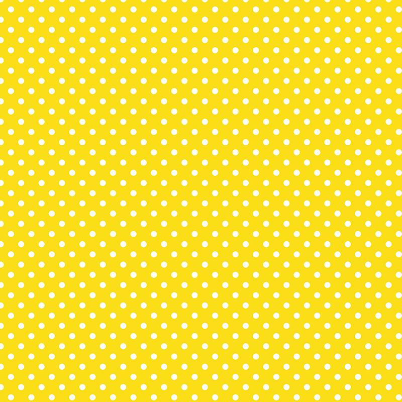 DOTS WHITE / yellow