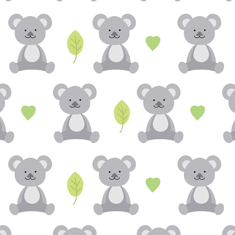 KOALA AND LEAVES (ANIMAL GARDEN)