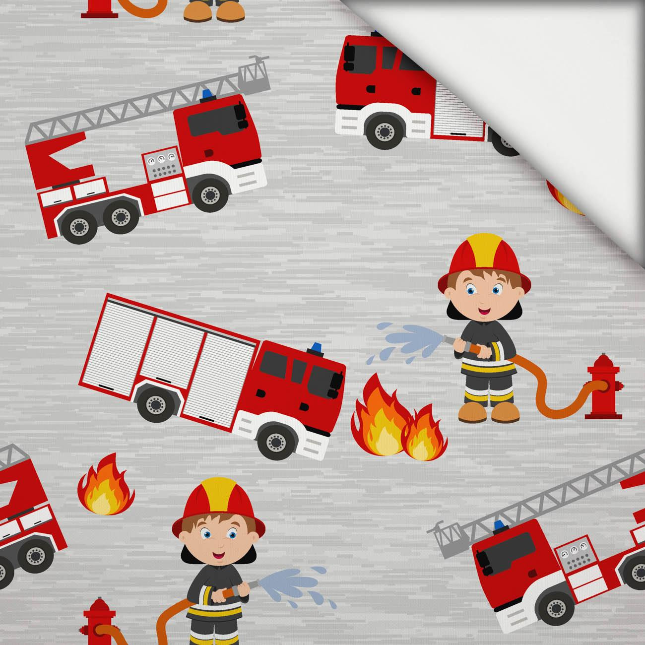 FIRE BRIGADE / fire - light brushed knitwear