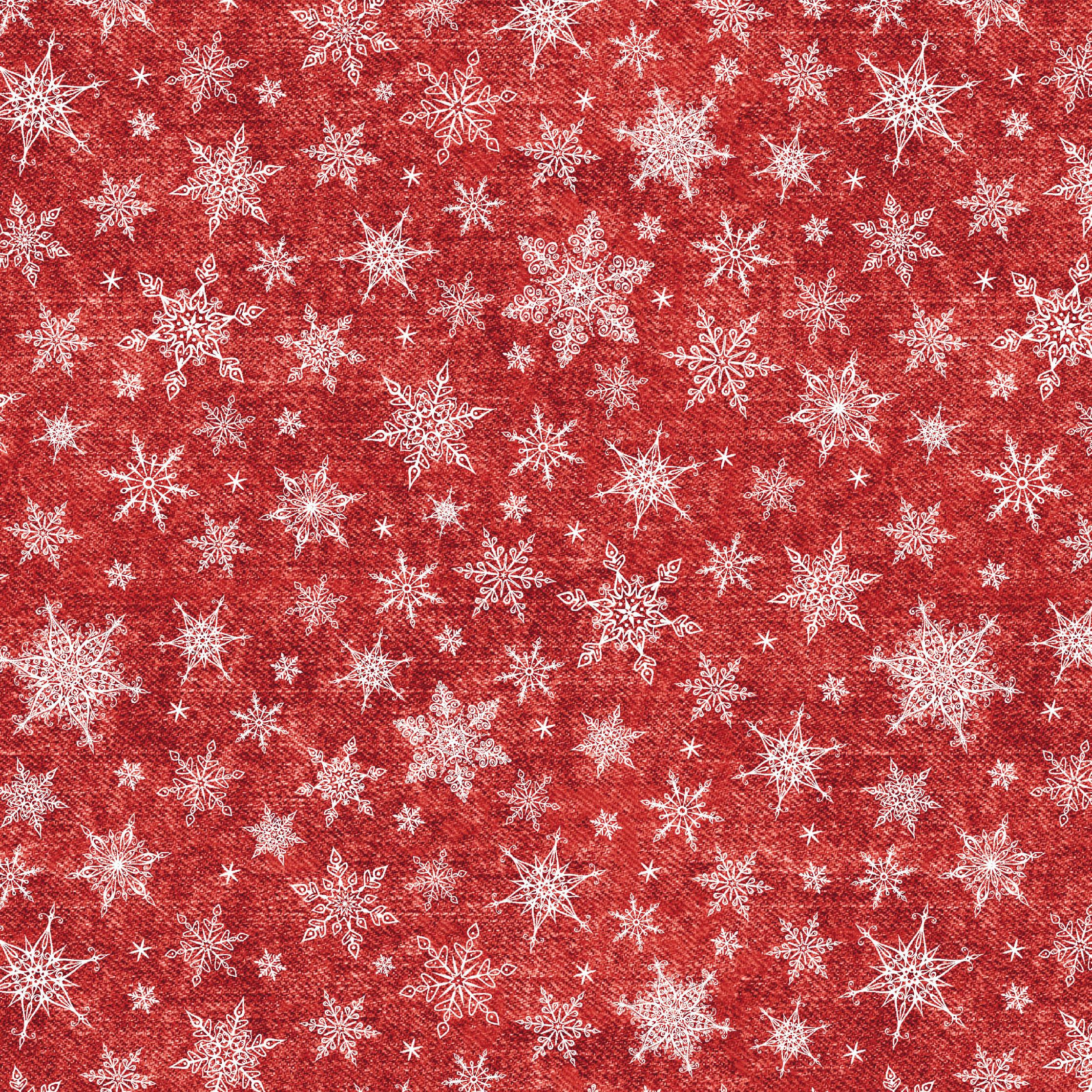 SNOWFLAKES PAT. 2 / ACID WASH RED