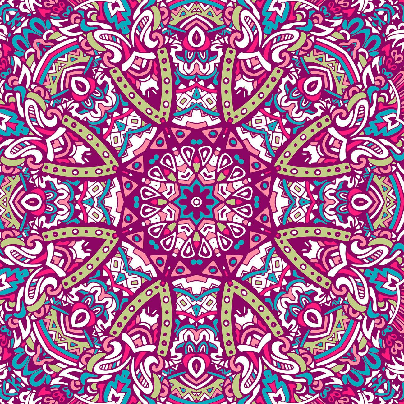 COLORFUL MANDALA pat. 3