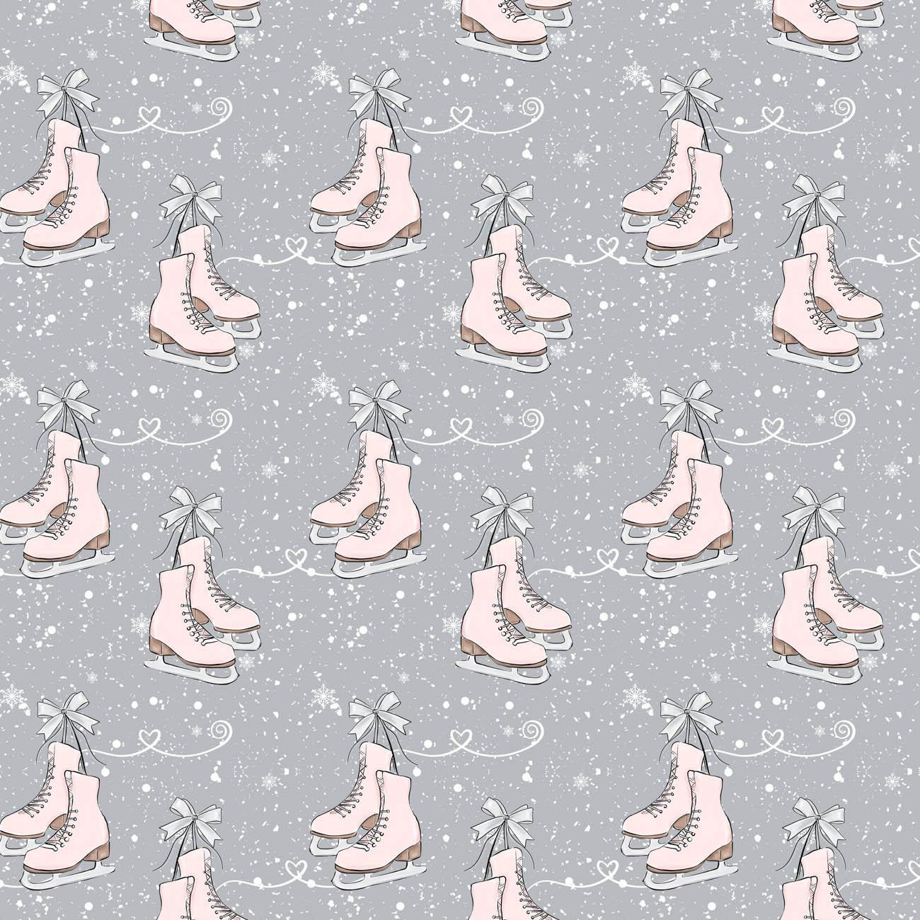 PINK ICE SKATES (WINTER) 