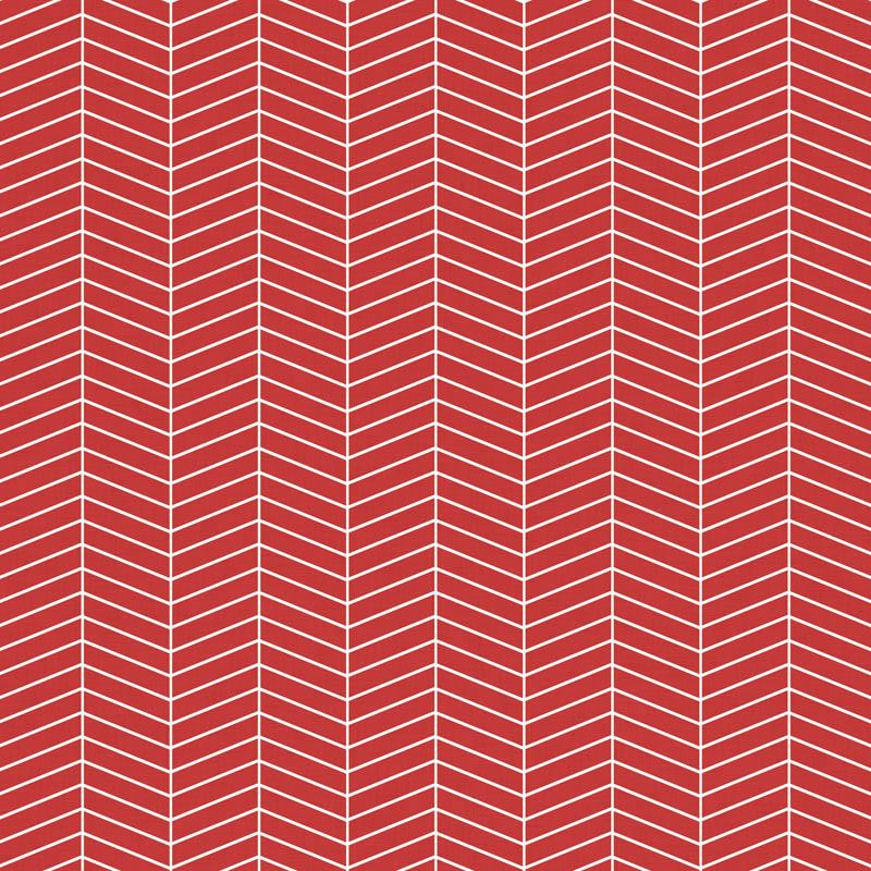 HERRINGBONE pat. 3 / red (VALENTINE'S MIX)