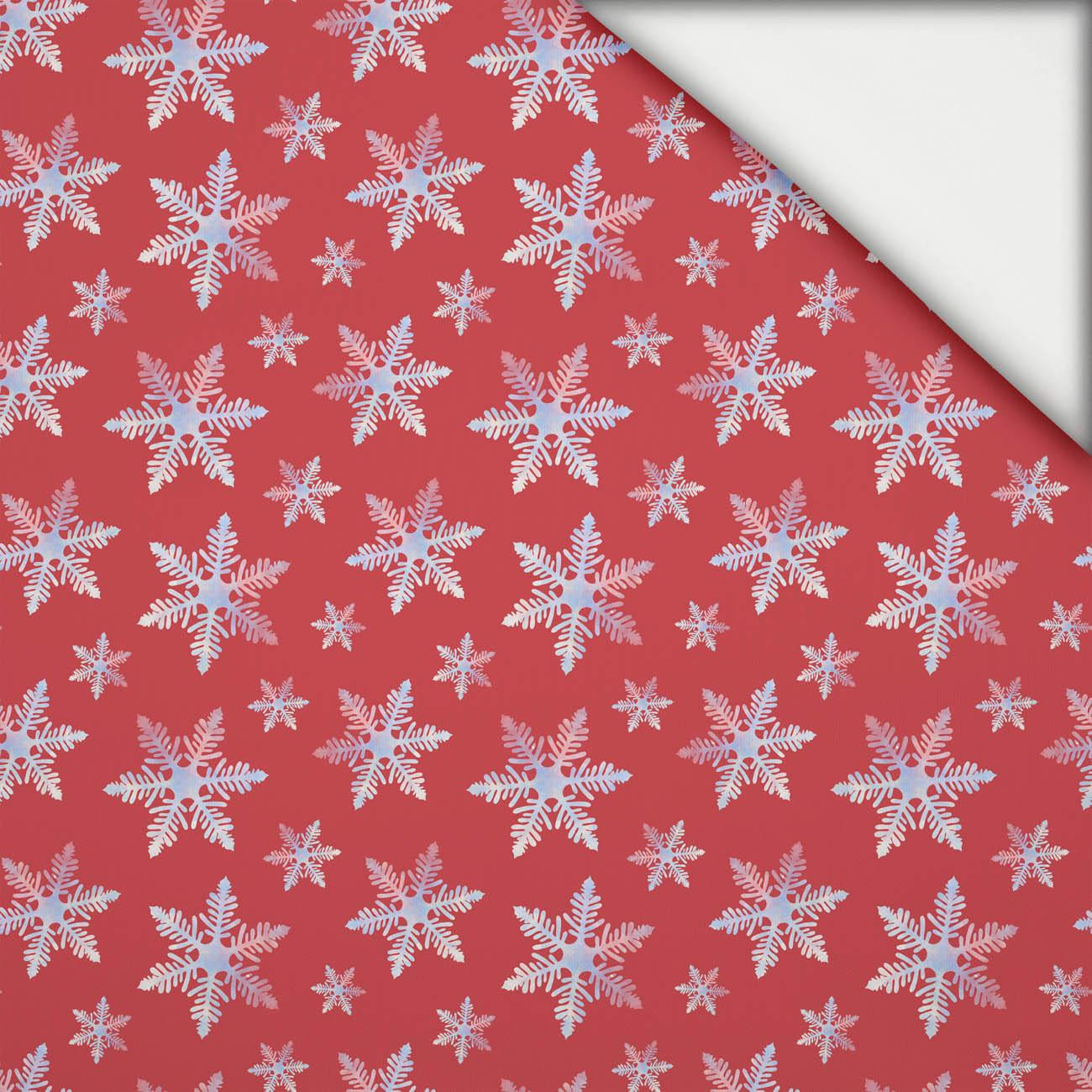 SNOWFLAKES PAT. 3 (CHRISTMAS FRIENDS) - light brushed knitwear