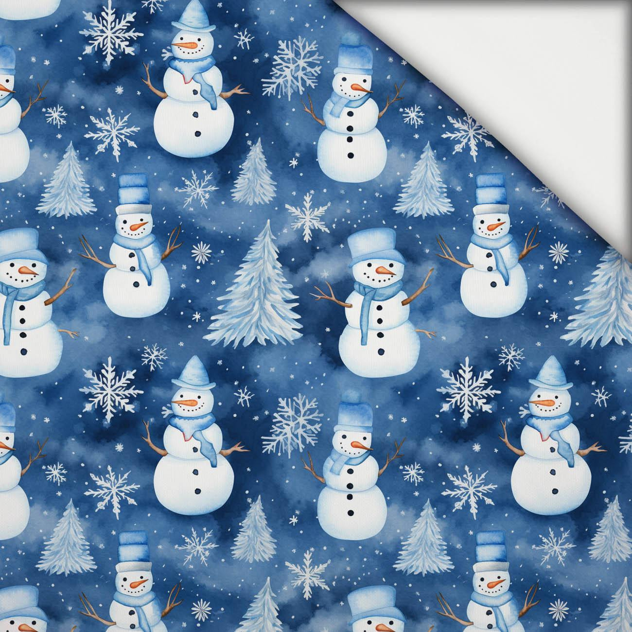 WATERCOLOR WINTER PAT. 1 - light brushed knitwear