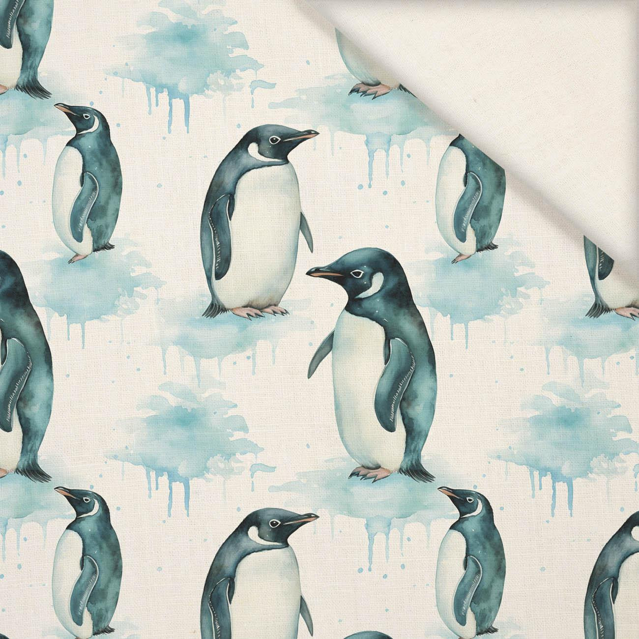 ARCTIC PENGUIN - Linen 100%