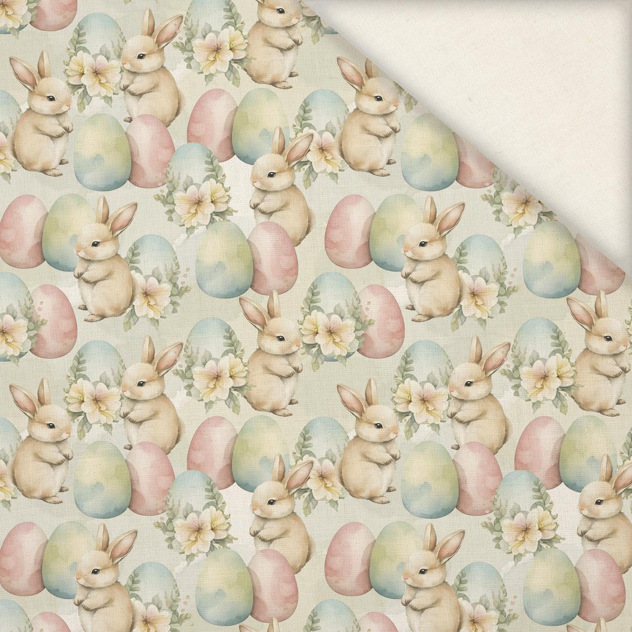 BUNNY EASTER PAT. 2 - Linen 100%