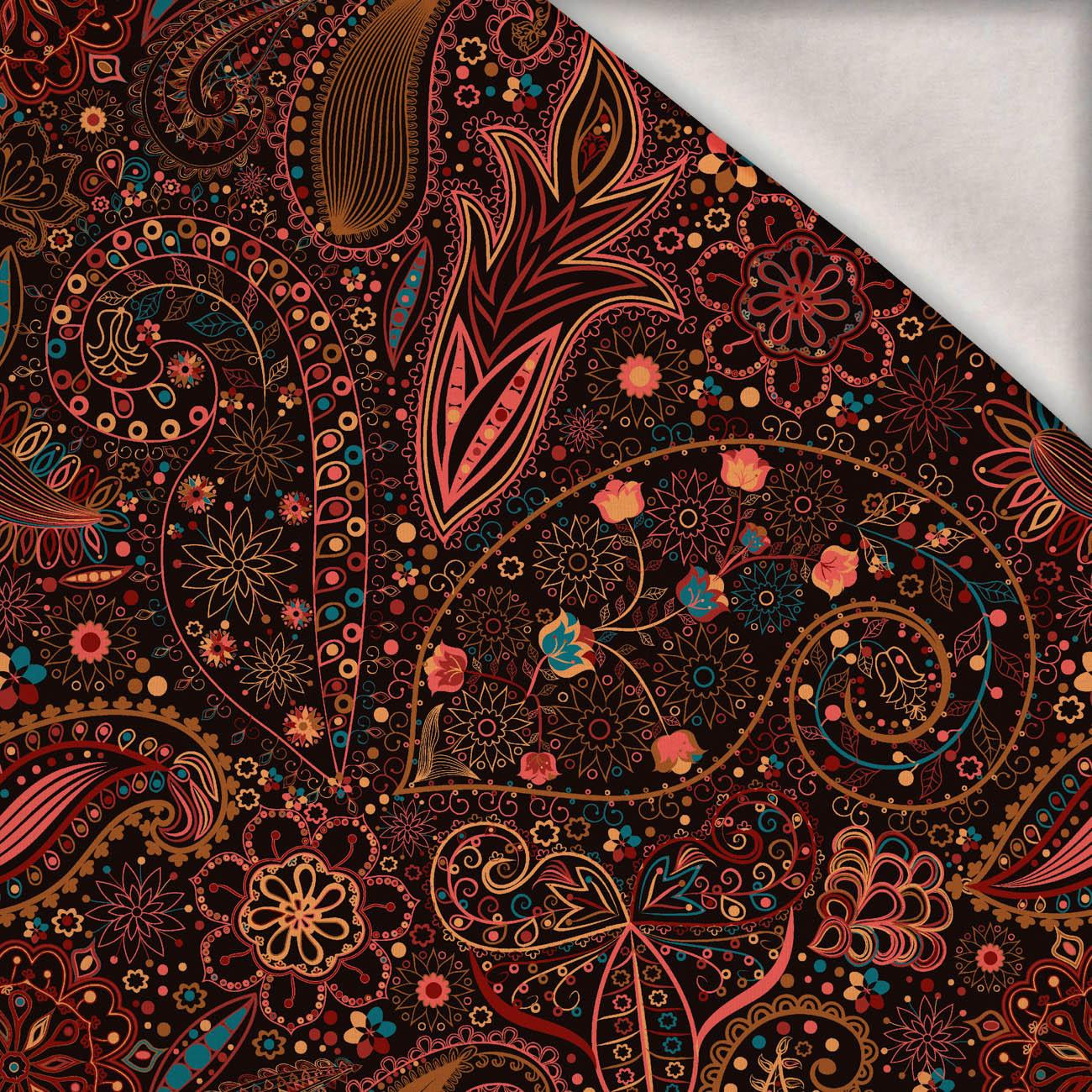 LACE FLOWERS - brushed knitwear with elastane ITY LACE FLOWERS - brushed knitwear with elastane ITY