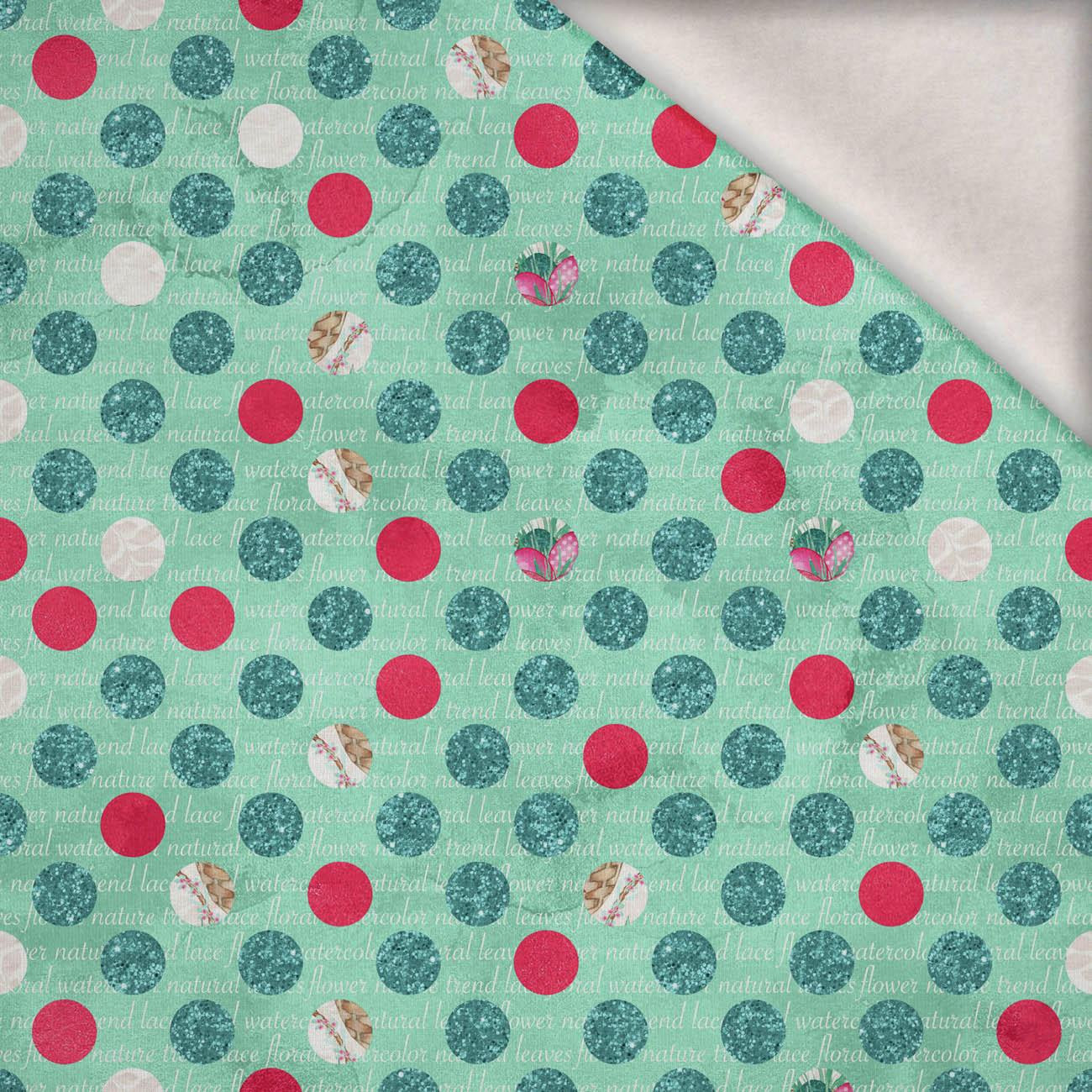 GLITTER DOTS PAT 3 - brushed knitwear with elastane ITY GLITTER DOTS PAT 3 - brushed knitwear with elastane ITY