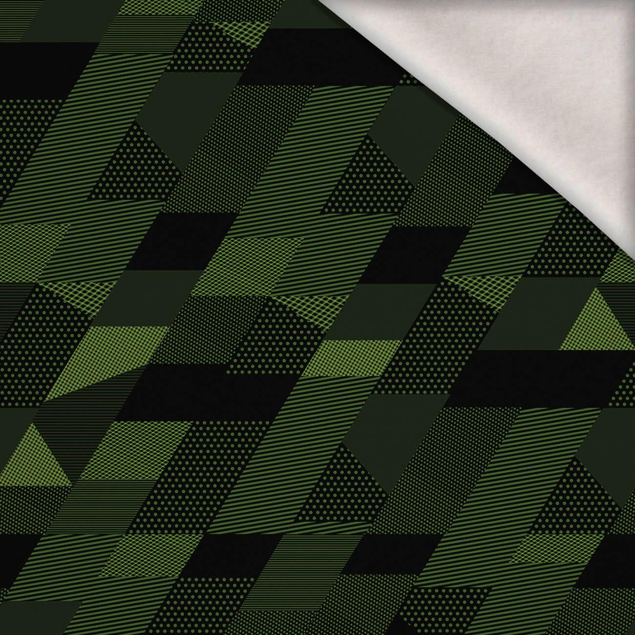 GEOMETRIC CAMOUFLAGE pat. 1 - brushed knitwear with elastane ITY GEOMETRIC CAMOUFLAGE pat. 1 - brushed knitwear with elastane ITY
