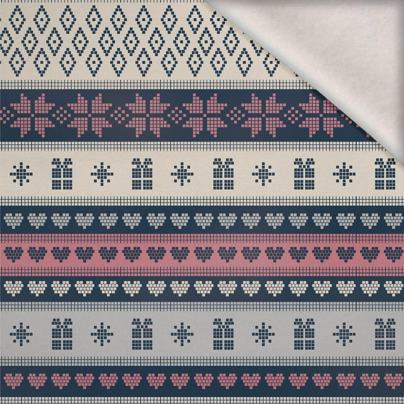 NORWEGIAN MIX PAT. 2 (NORWEGIAN PATTERNS) - brushed knitwear with elastane ITY NORWEGIAN MIX PAT. 2 (NORWEGIAN PATTERNS) - brushed knitwear with elastane ITY