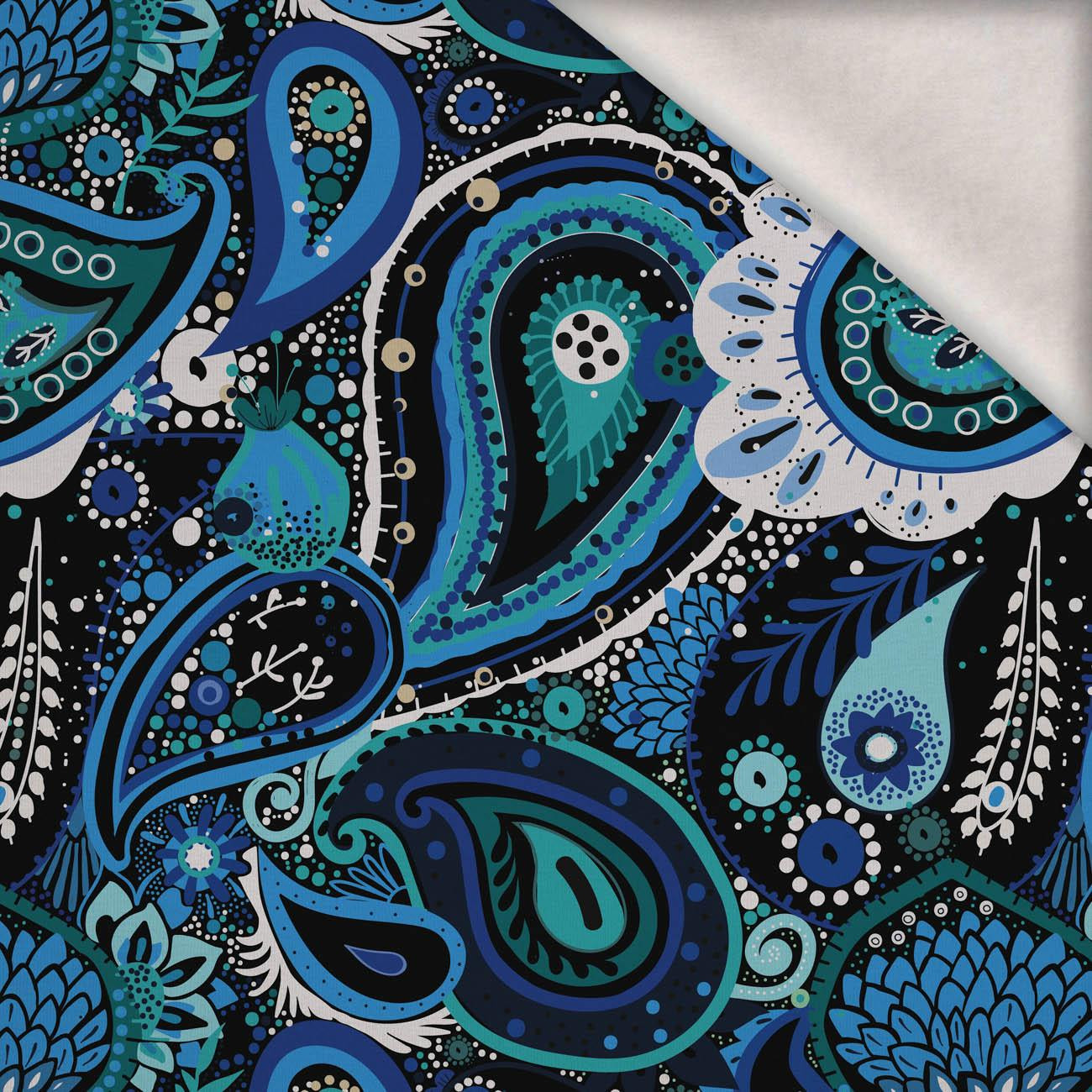 Paisley pattern no. 5 - brushed knitwear with elastane ITY Paisley pattern no. 5 - brushed knitwear with elastane ITY