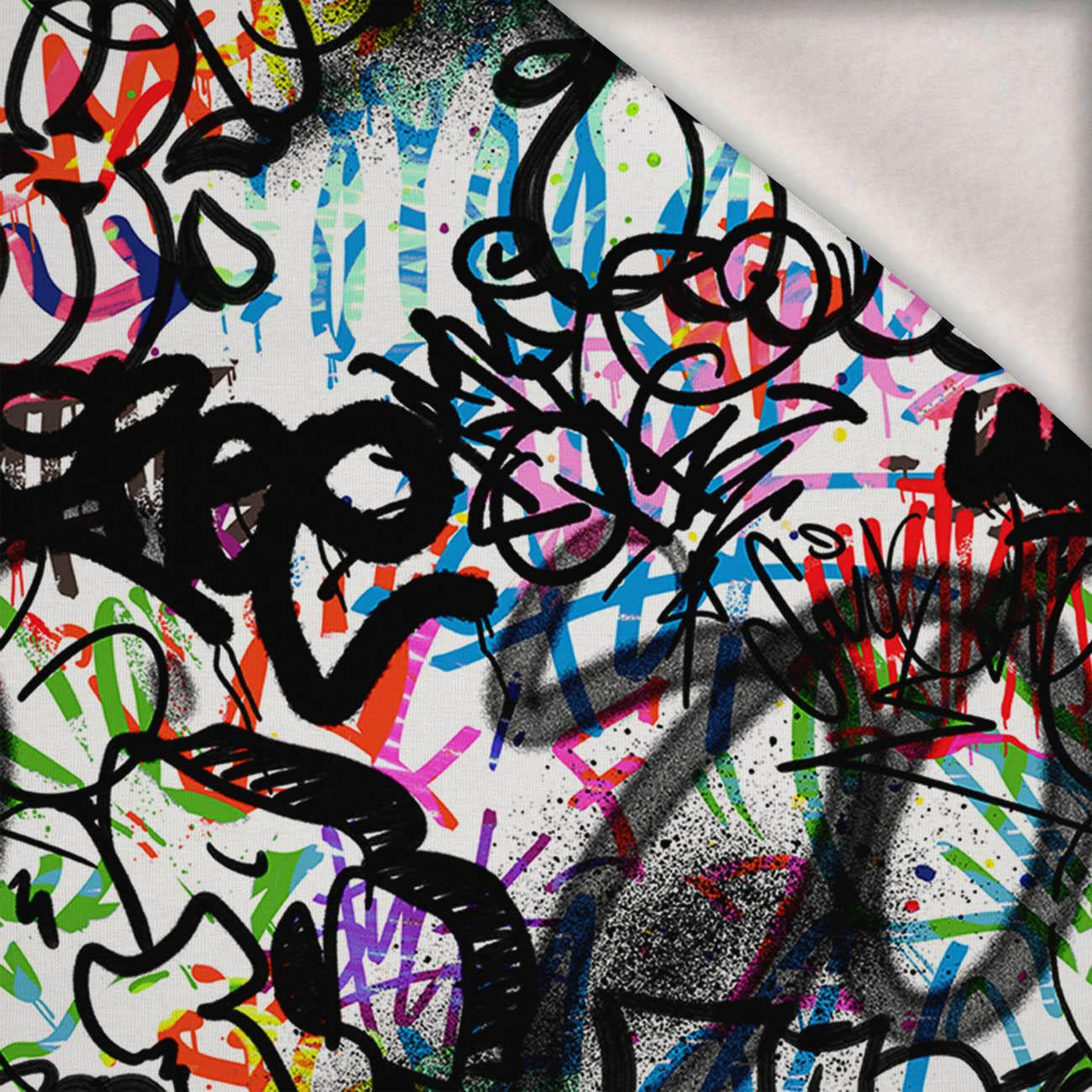 STREET ART pat. 4 - brushed knitwear with elastane ITY STREET ART pat. 4 - brushed knitwear with elastane ITY