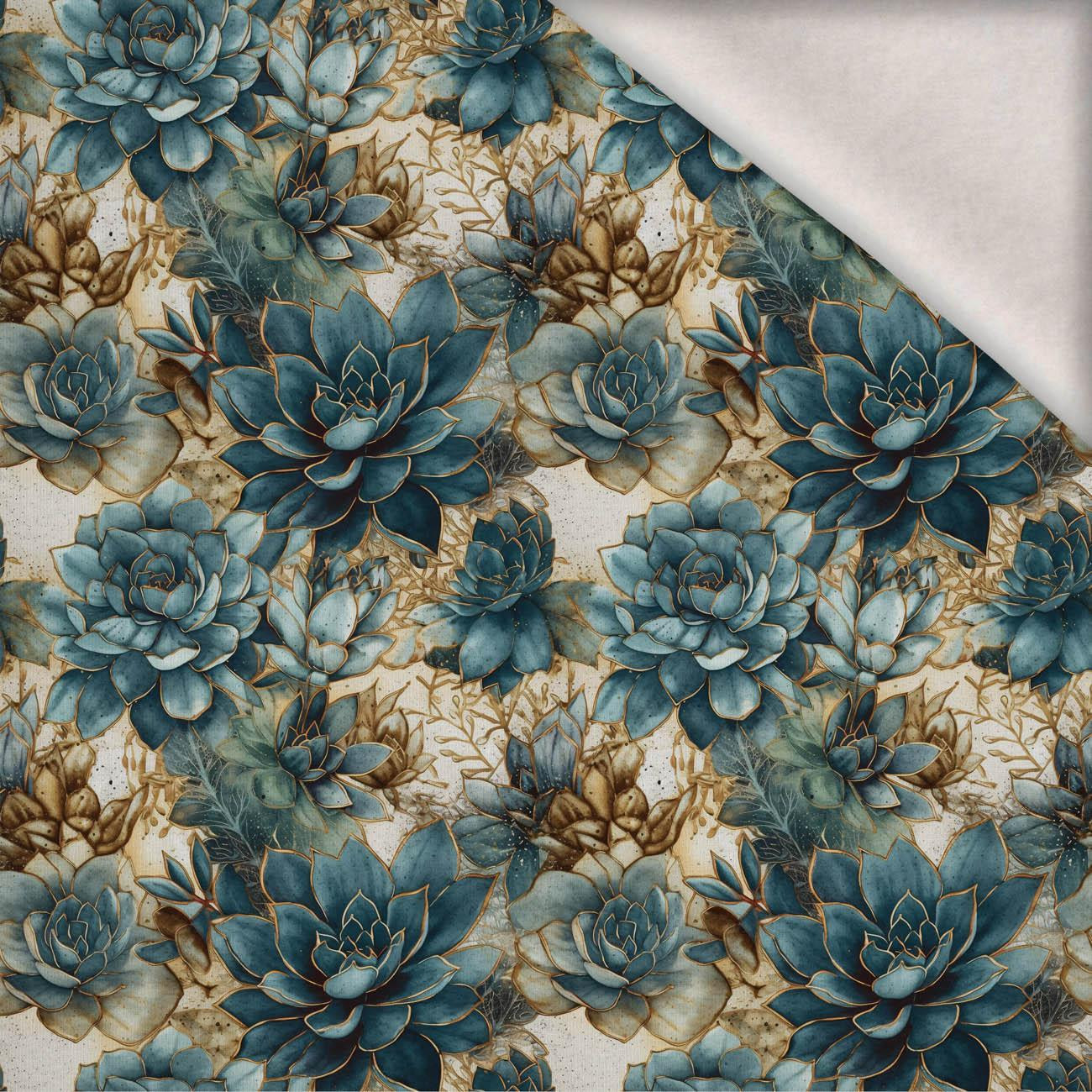 SUCCULENT PLANTS PAT. 1 - brushed knitwear with elastane ITY SUCCULENT PLANTS PAT. 1 - brushed knitwear with elastane ITY