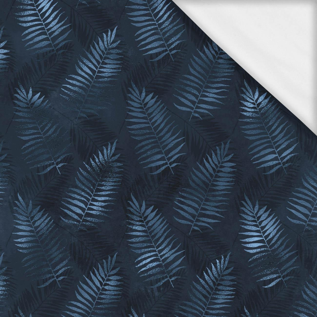 BLUE LEAVES pat .2- single jersey with elastane ITY