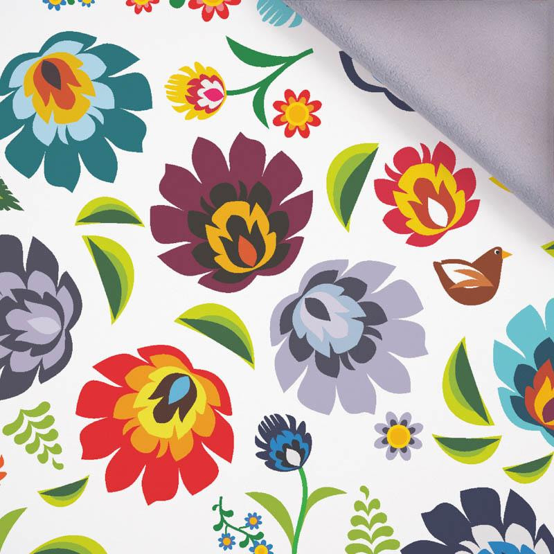 LOWICZ FOLKLORE / white - softshell