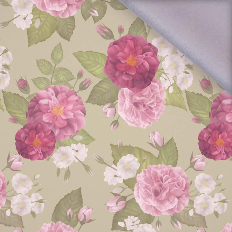 ROSE GARDEN / beige - softshell