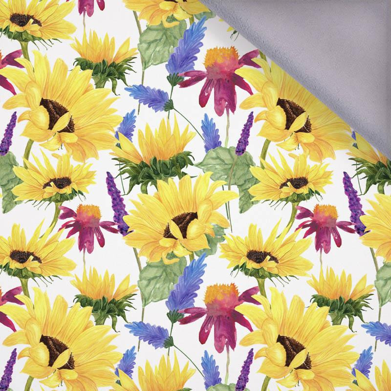 SUNFLOWERS pat. 4 (BLOOMING MEADOW) - softshell