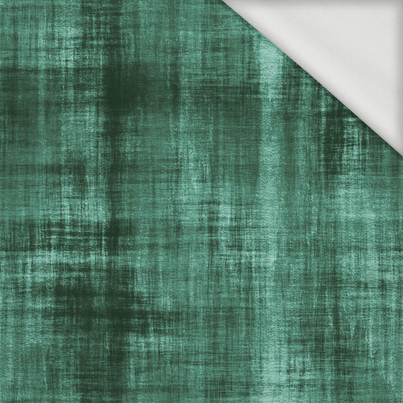 ACID WASH PAT. 2 (bottled green) - looped knit fabric