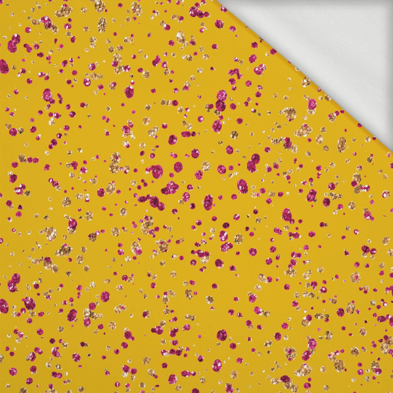 GLITTER MIX pat. 2 (GLITTER AUTUMN) - looped knit fabric