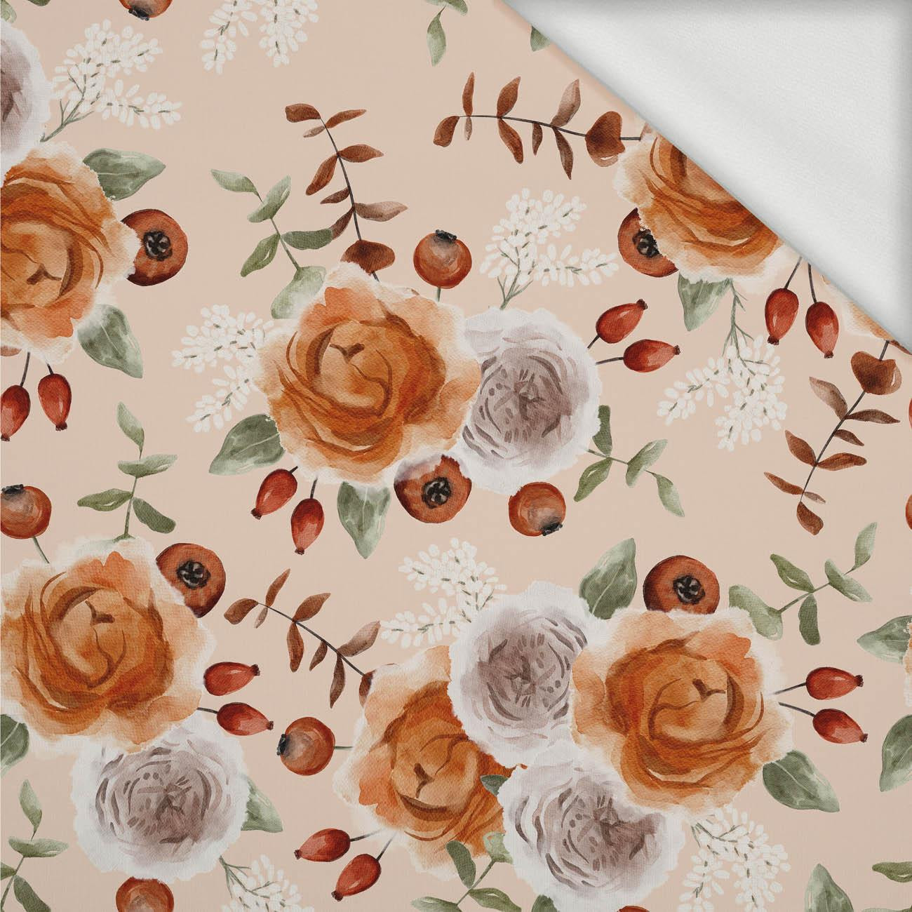 AUTUMN ARRANGEMENT pat. 2 - looped knit fabric