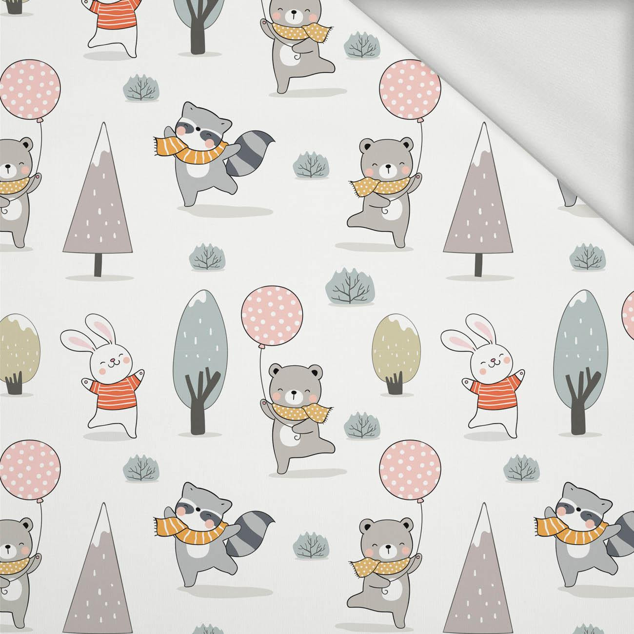 WINTER PARTY PAT. 2 (WINTER FUN) - looped knit fabric