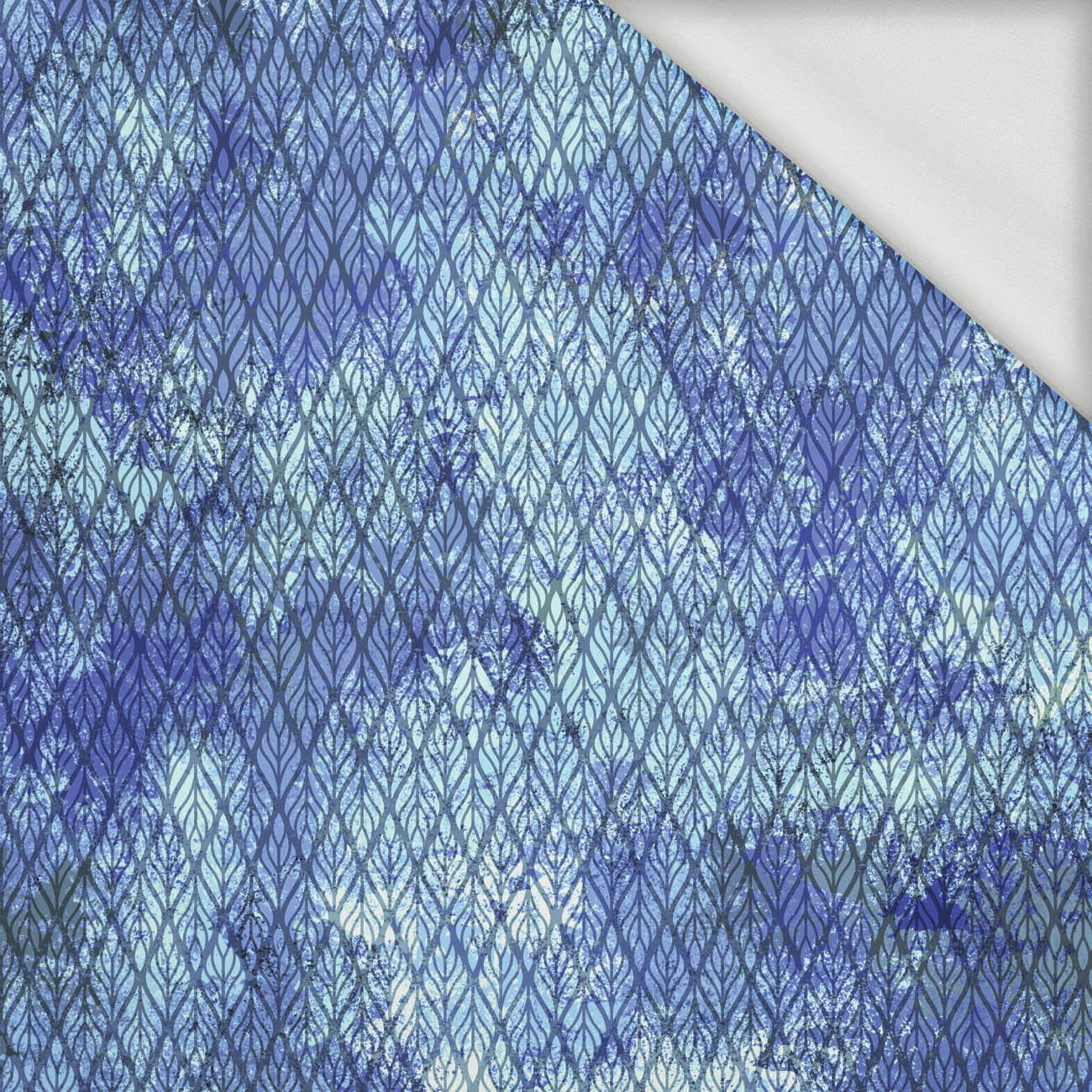 WINTER BRAID (WINTER IS COMING) - looped knit fabric