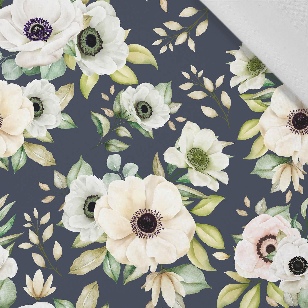 ANEMONES - Cotton woven fabric