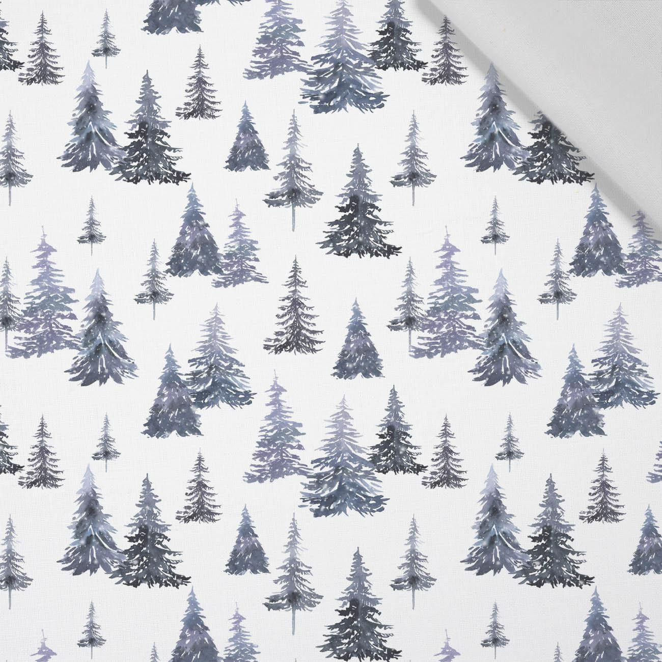 WALD M.2 (GEMALTER WALD) - Cotton woven fabric